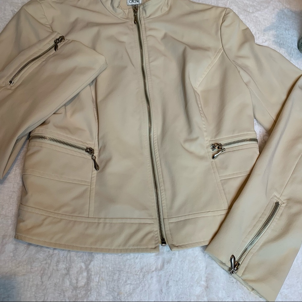 Cache Cream Bomber Jacket - Picture 4 of 12